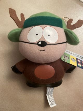 South Park Holiday Ornament,  Kyle As Reindeer,  5 " Plush,  Nwt,  Rare