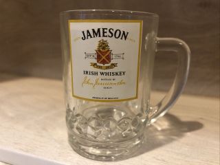 Rare Jameson Irish Whiskey Shot Glass Mug 2.  5 Ounce.  Saint Patrick’s Day