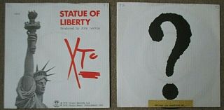 Xtc - Statue Of Liberty / Are You Receiving Me - Two X 7 ",  45 