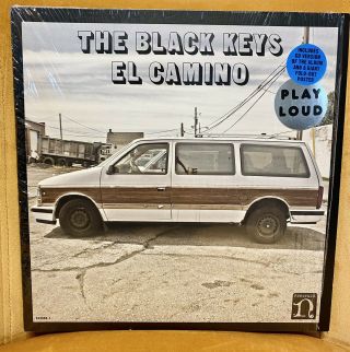 The Black Keys El Camino Nm Vinyl Lp In Shrink With Poster & Cd 2011