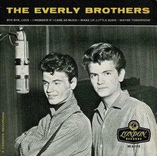 The Everly Brothers The Everly Brothers Ep Vinyl Record 7 Inch London 1958 & Pop