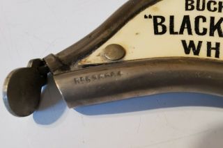 Buchanan ' s Black & White Whisky - Rare Metal Spout Stopper Pourer Topper - Vintage 2