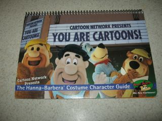 Cartoon Network Hanna Barbera Character Guide Amusement Parks Jetsons Huck 1995