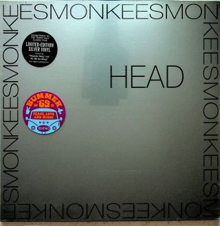 The Monkees Head 1968 Film Soundtrack Lp 2019 Silver Coloured Vinyl Psych