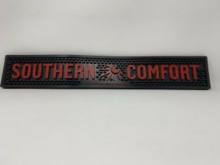 Southern Comfort 20 3/4 " Black & Red Rubber Bar Rail Mat (box B)