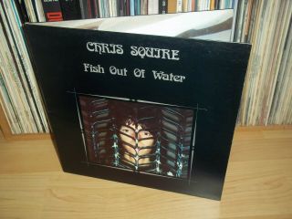 Chris Squire Fish Out Of Water Uk 1975 Atlantic 1st Press Lp With Inner (ex - Yes)