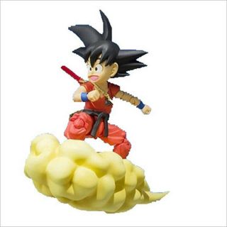 6.  7 " Mens Anime Dragon Ball Z Child Little Son Goku Cloud Statue Pvc Figure Model