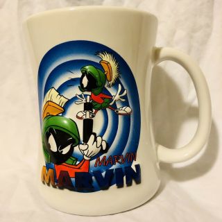 Marvin The Martian 3d Coffee Mug (looney Tunes,  Six Flags)