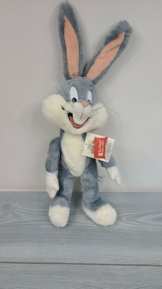 Vintage 1994 Six Flags Great America Bugs Bunny 17 " Looney Tunes Plush Nwt