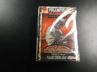 Fullmetal Alchemist Blood And Water Tcg Deck Scar Includes Promo Card