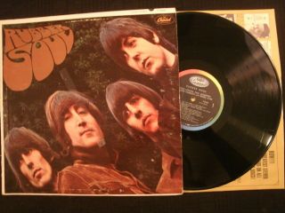 The Beatles - Rubber Soul - 1965 Capitol Vinyl 12  Lp.  / Prog Psych Rock Aor