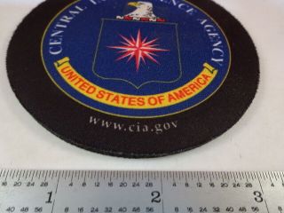 COLLECTABLE GLASS COASTER CIA CENTRAL INTELLIGENCE AGENCY Y6 - A - 07 3