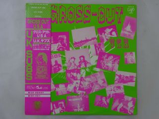 U.  K.  Subs Gross - Out Usa Vap 35145 - 25 Japan Vinyl Lp Obi