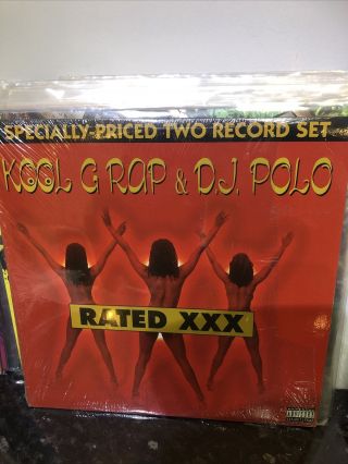 Record Kool G Rap Dj Polo “rated Xxx” Vinyl Near