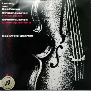 Beethoven: String Quartet Op.  95 Etc / Drolc Quartet / Columbia Lp Stc 80 546 Wg