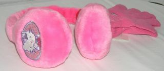 Hello Kitty Earmuffs Gloves Pink NWT 3