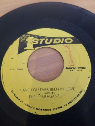 Reggae 45 - The Paragans - Have You Ever Been In Love - Sound Dimension - Hav