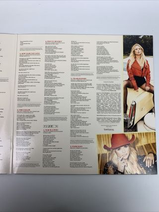 Miranda Lambert - Wildcard [Open Box Vinyl LP] Clear Vinyl,  140 Gram Vinyl,  Red 3