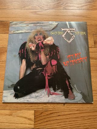 Twisted Sister Lp Stay Hungry Atlantic 1984 Orig W/ Inner Sleeve Vinyl