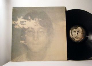 John Lennon Lp Imagine 1971 Apple With Ex Poster And Postcard Beatles Vinyl