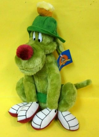 1997 Play By Play Looney Tunes 13 " Marvin The Martian K - 9 Space Dog W/tags