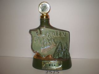 Jim Beam 1974 Evergreen State Decanter - Seattle,  Washington Beam Bottle Club