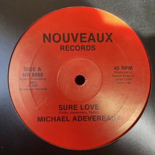 Michael Adeveraux Sure Love Obscure Synth Funk Boogie Jack Swing Private Og