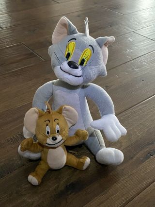 1 Set Of Tom And Jerry Plush Doll Cartoon Stuffed Animal Toy