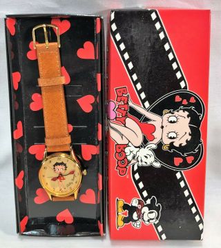 Vintage Betty Boop Watch 1994 Leetal Orig Box