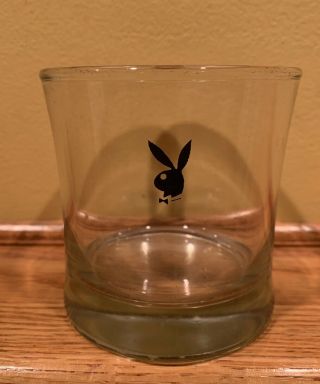 Rare Vintage Playboy Club Scotch Glass / Bar / Mancave / Playboy Bunny