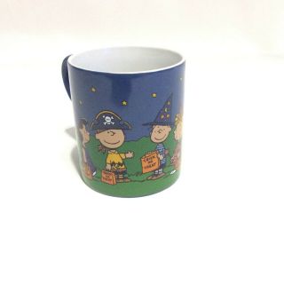 Charlie Brown And The Peanuts Gang Trick Or Treat Halloween Coffee Tea 14oz Mug
