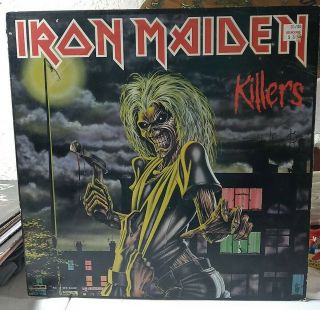 Iron Maiden Killers Record Lp 1981 St - 12141