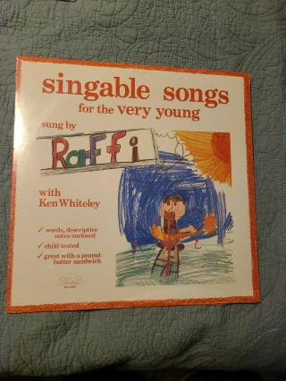 Singable Songs For The Very Young Raffi Ken Whiteley Children’s Vinyl Lp