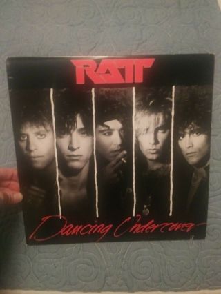 Ratt Dancing Undercover 1986 Vinyl Lp,  Excelent Vinyl (ex) / Cover (vg)