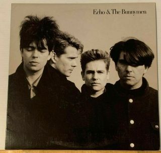 Echo And The Bunnymen Self Titled Lp Stunning Vg,  Condtion