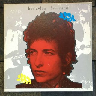 Lp Vinyl: Bob Dylan Biograph 5 Record Deluxe Edition Box Set