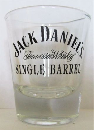 Jack Daniels Single Barrel Tennessee Whiskey,  Short Shot Glass
