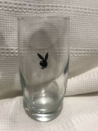 Vintage Playboy Bunny Glass - 6 Inch From 1970’s