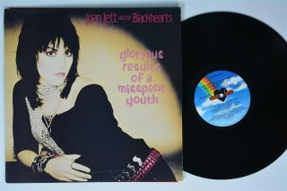 Joan Jett & The Blackhearts Glorious Results Of A Misspent Youth Mca Lp Vg,