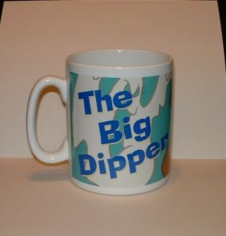 1998 SCOOBY - DOO THE BIG DIPPER WARNER BROS STUDIOS X - LARGE CUP MUG 4.  25 