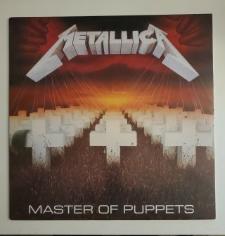 Metallica Master Of Puppets Lp (vinyl,  Blackened)