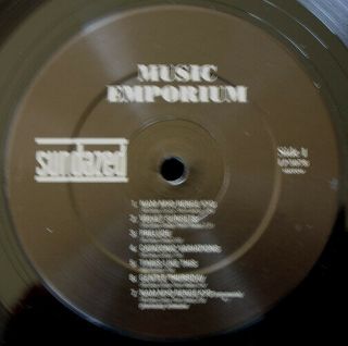 Psychedelic MUSIC EMPORIUM Self - Titled LP RE 2001 SUNDAZED Die - Cut/Bonus Trax NM 2