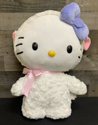 Hello Kitty By Sanrio Gemmy Plush Easter White Standing Lamb 2017 18 "