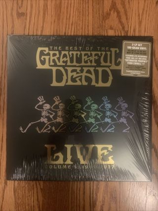 Grateful Dead The Best Of Live Vol 1 1969 1977 Shrink 2lp Vinyl Records Ex,  /ex,