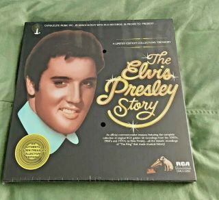 Elvis Presley Vinyl Lp The Elvis Presley Story Candlelite 5 Lp Set