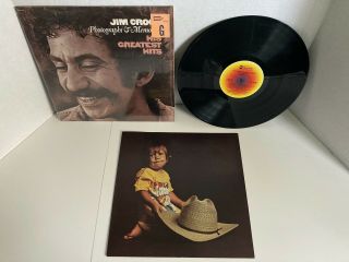 In Shrink Jim Croce Photographs & Memories Vinyl Abcd - 835 Sleeve