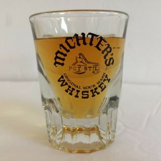 Michters Shot Glass Jigger Whiskey Bourbon Sour Mash Pot Still Heavy