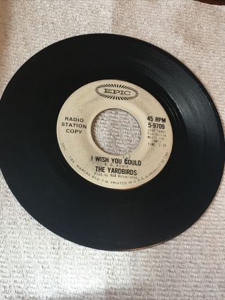 Yardbirds " I Wish You Would " Garage 45 Epic Promo Mp3