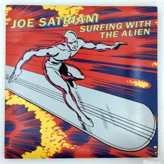 Joe Satriani Lp Surfing With The Alien Relativity Printed Sleeve