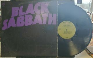 Black Sabbath - Master Of Reality Warner Bros Lp Heavy Metal Stereo Green Lbl